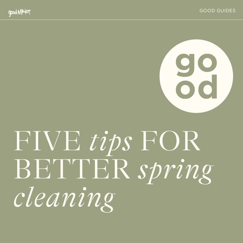 Spring Fling: 5 Tips For Better Spring Cleaning